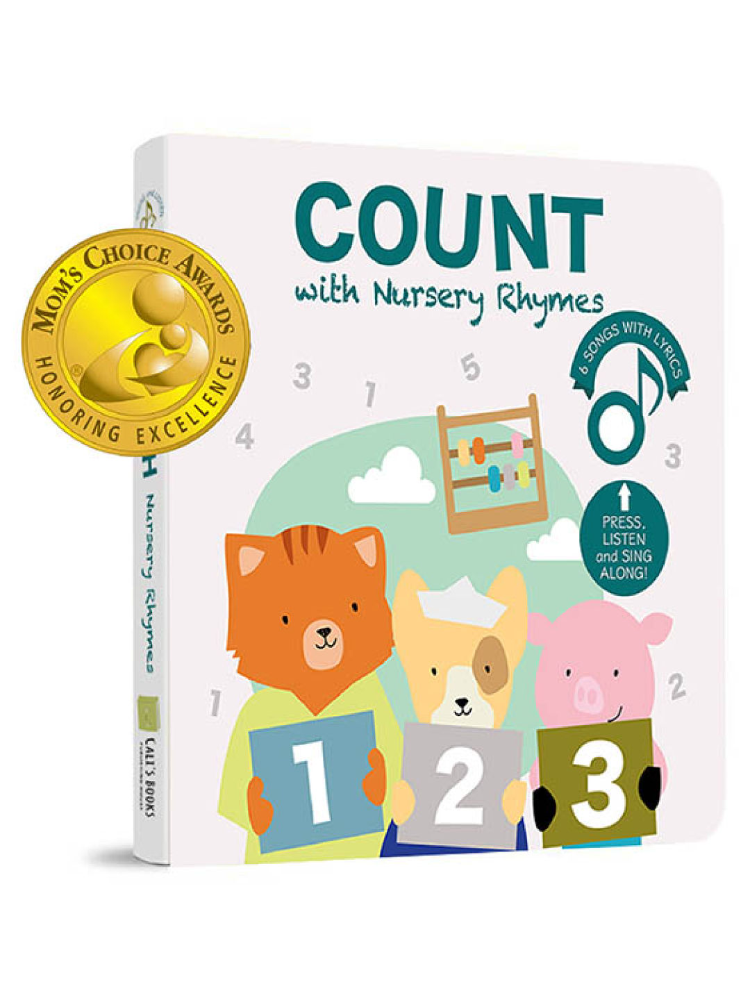 Cali's Book Count with Nursery Rhymes Musical Book