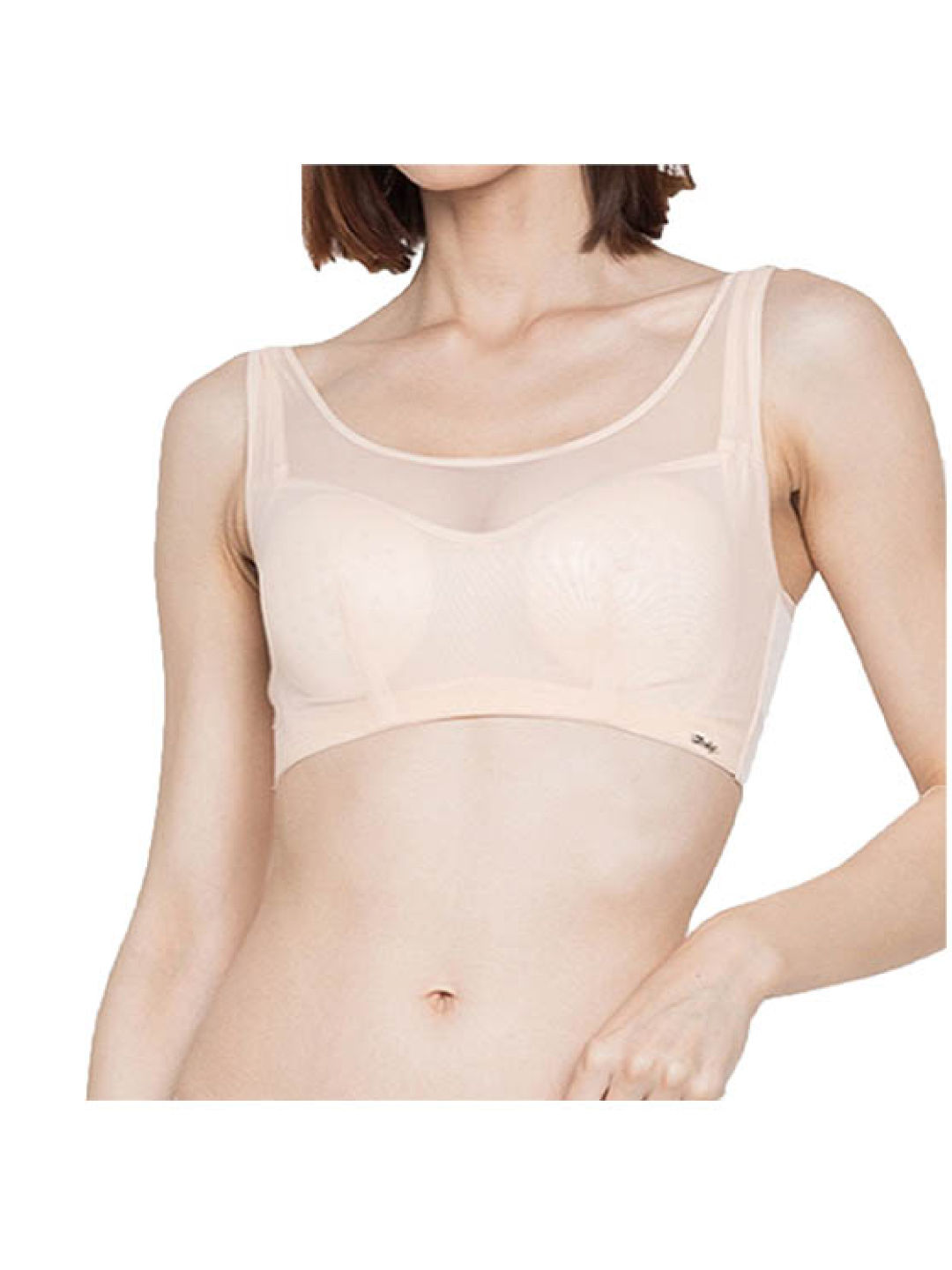 Adam & Eve Mesh Bust Support Anti-Sagging Thai Latex Bra