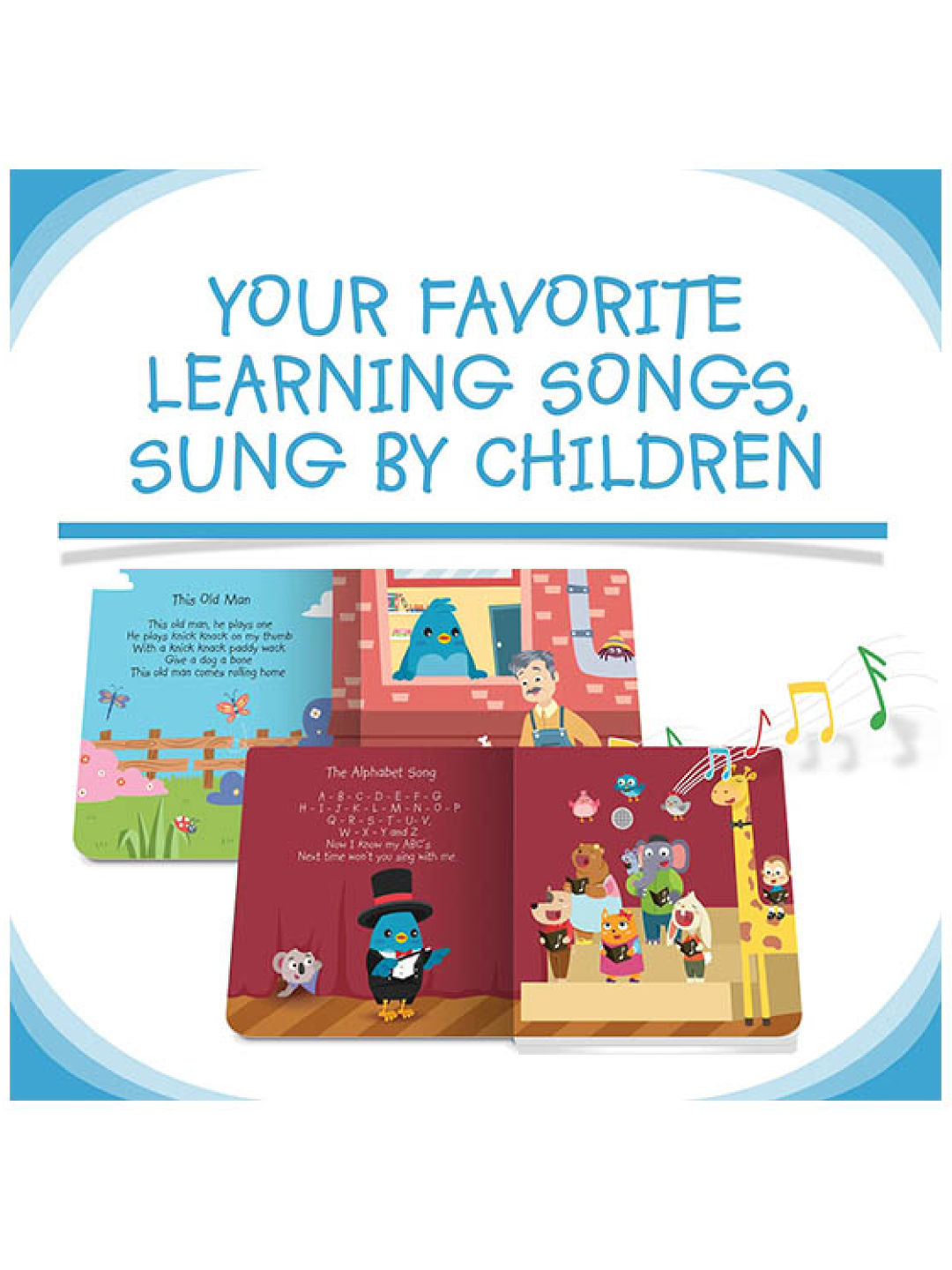 Ditty Bird Musical Book - Learning Songs (No Color- Image 3)