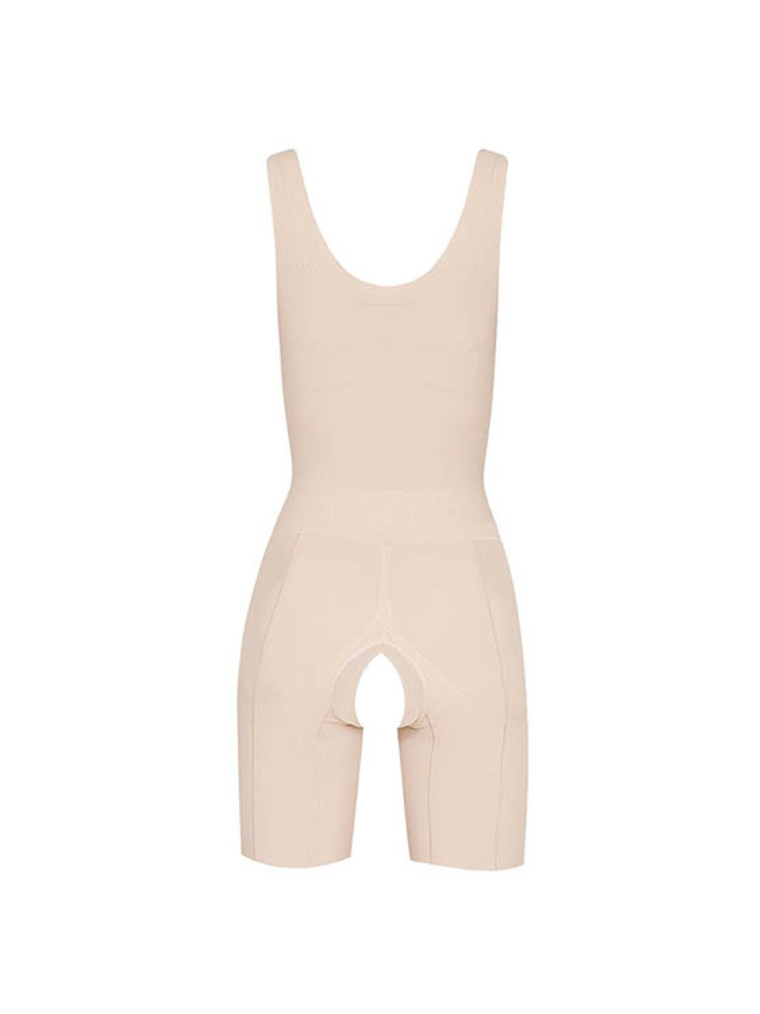 Adam & Eve Shapewear Sleeveless Bodysuit with Anion Energy Stones (Buy 2, Get 1 Free Panty) (Nude- Image 1)