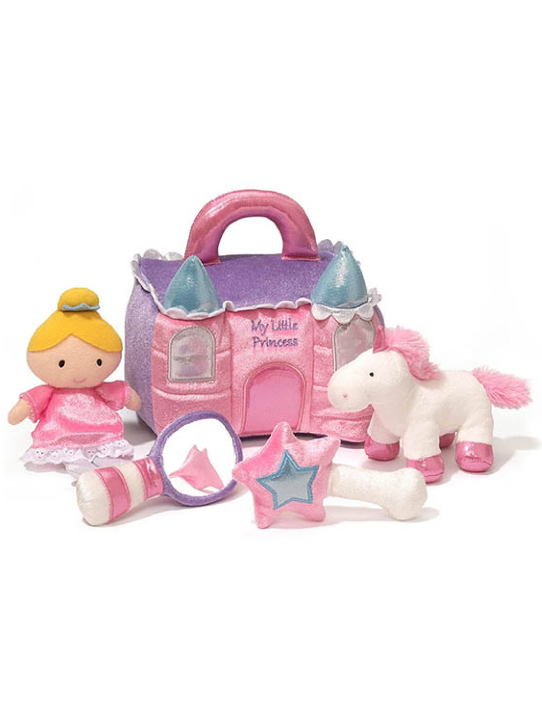 Gund Baby Princess Castle (8 in) Soft Toy Playset