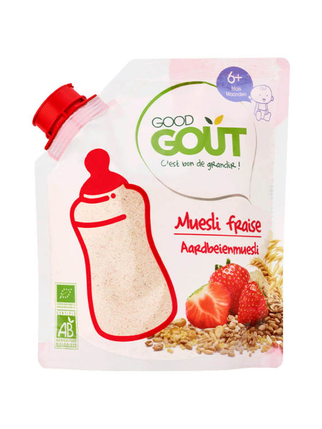 GoodGout Muesli Strawberry (200g) (No Color- Image 1)