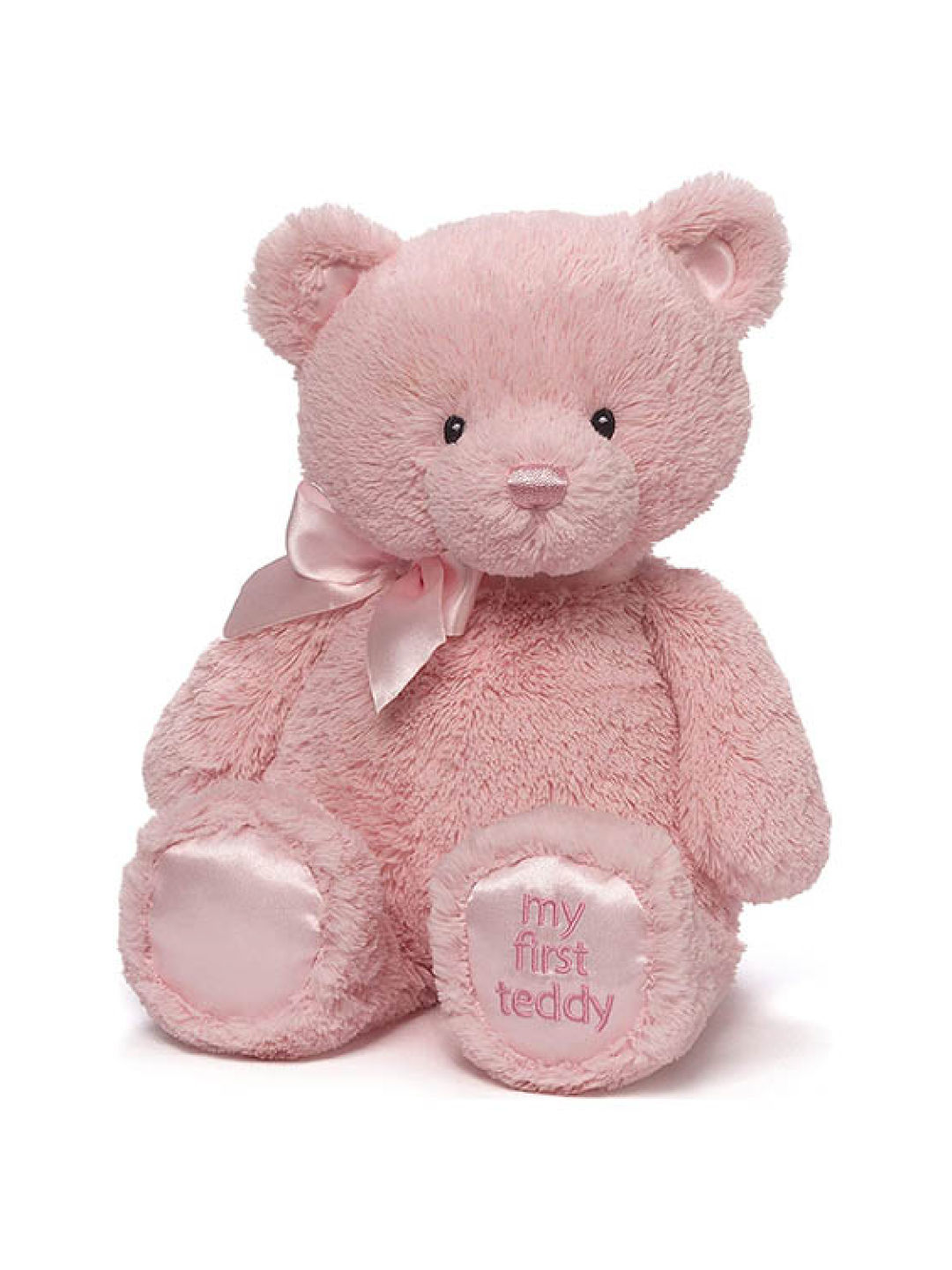 Gund My First Teddy  (15 in) (Pink- Image 1)