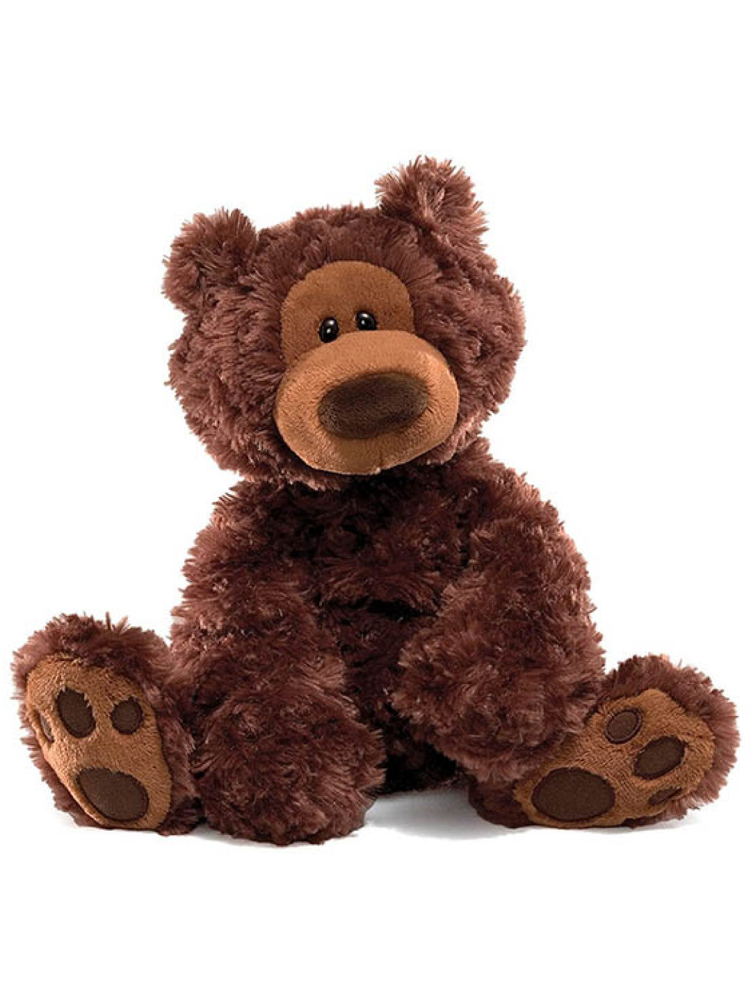 Gund Philbin Chocolate Bear (12 in) Soft Plush Toy (No Color- Image 1)