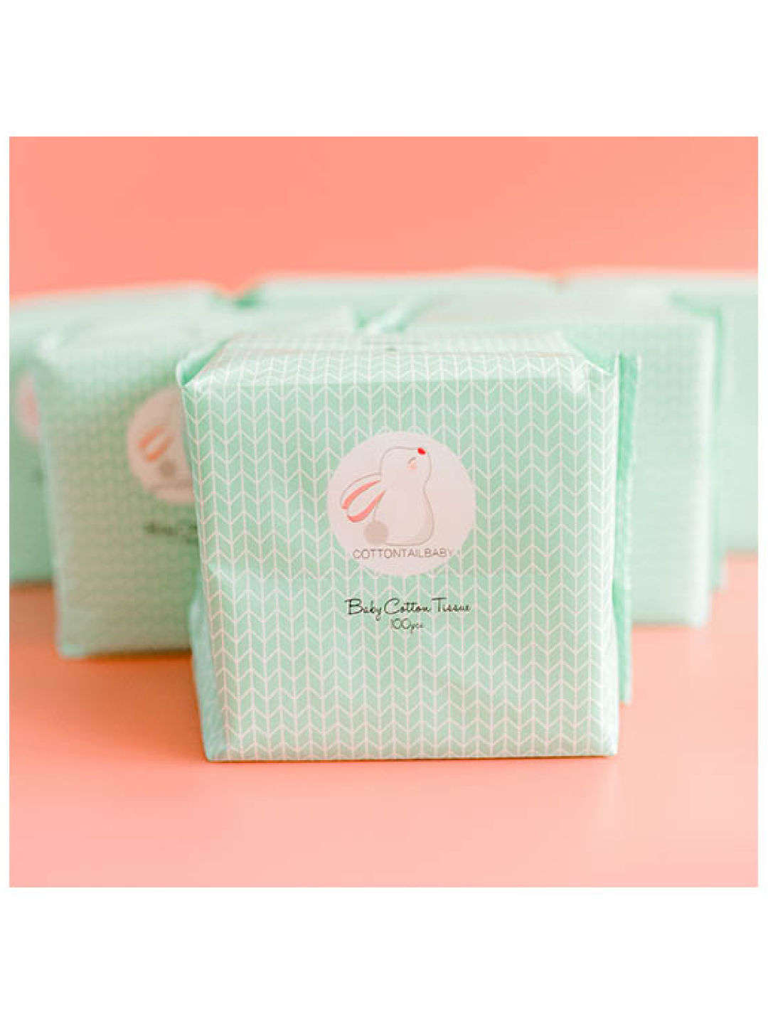 Cottontail Baby Baby Tissue/Dry Wipes (No Color- Image 2)