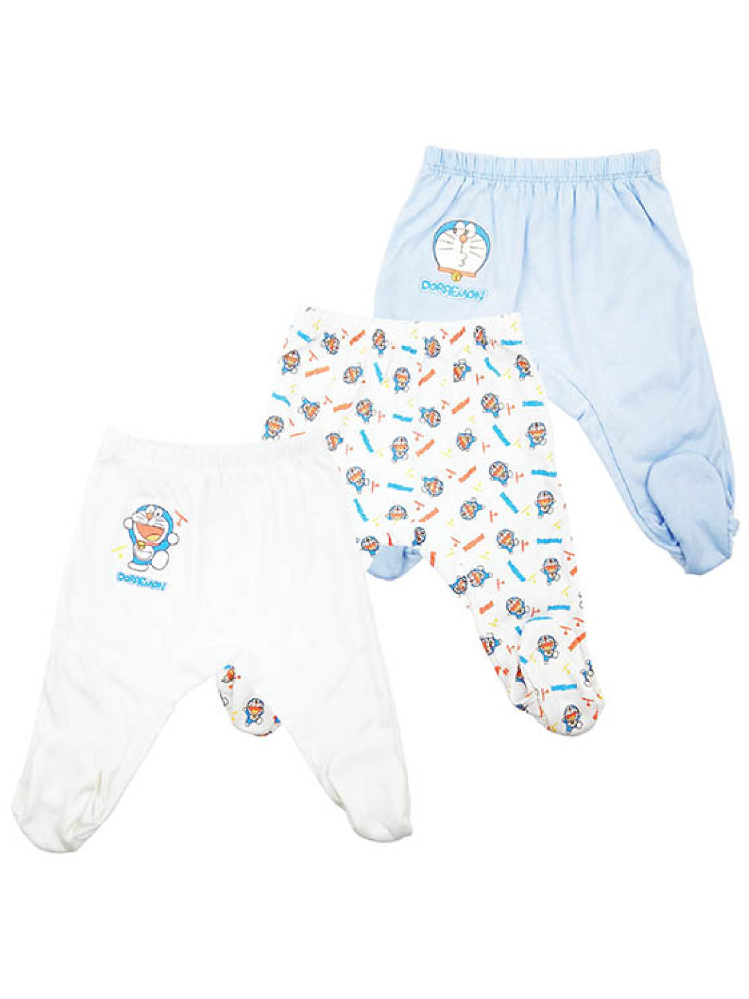 Doraemon Baby Blare Collection Footed Pajama 3pcs (Boy)