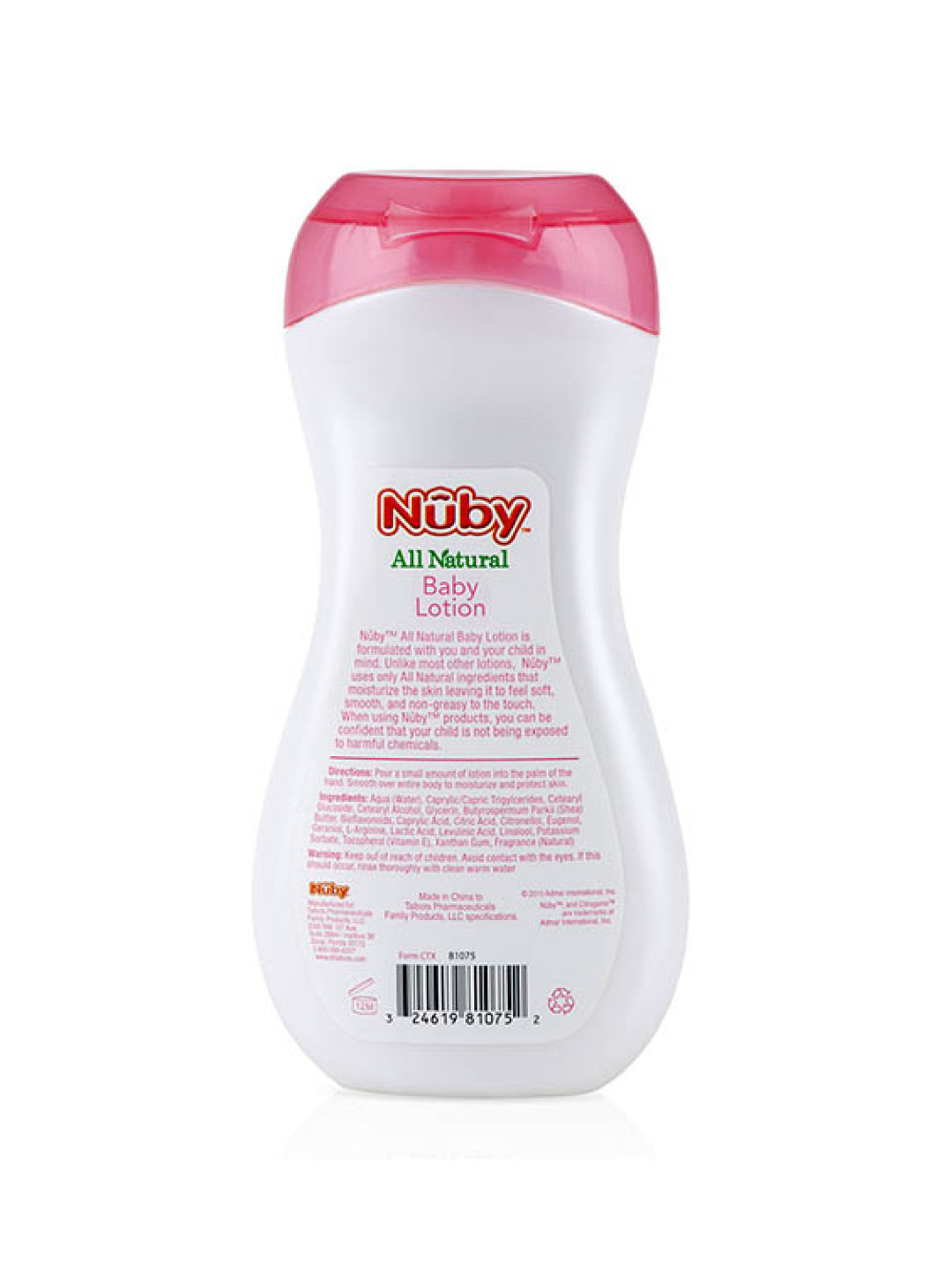 Nuby Citroganix All Natural Baby Lotion (275ml) (No Color- Image 2)