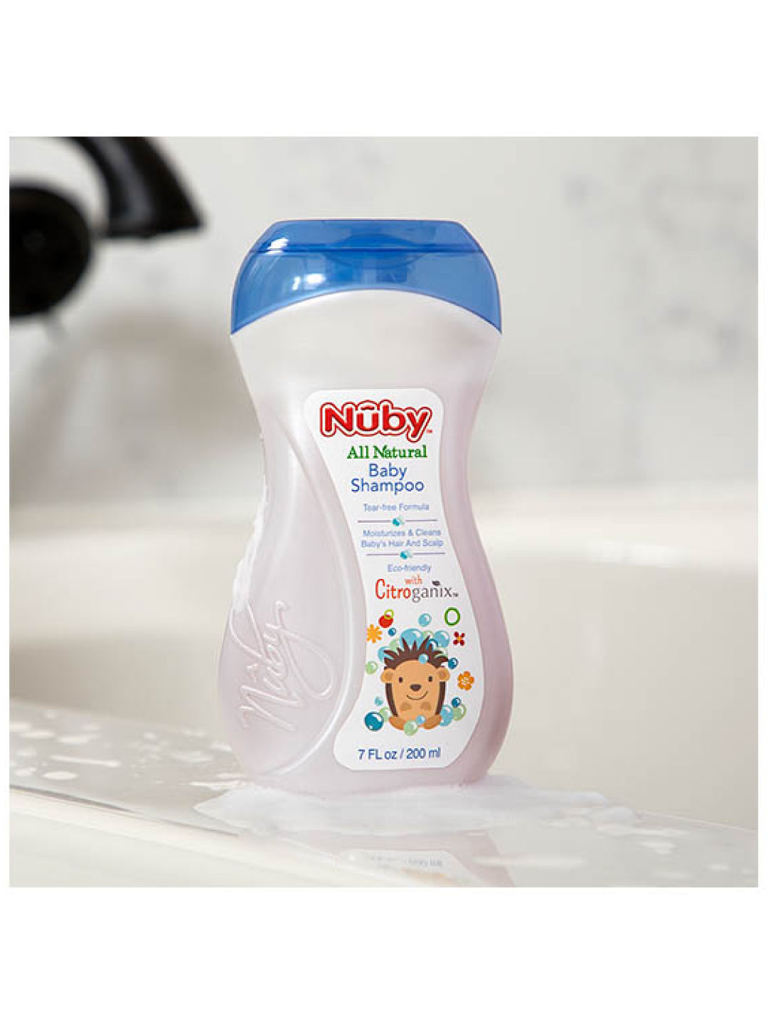 Nuby Citroganix All Natural Baby Shampoo (200ml) (No Color- Image 2)