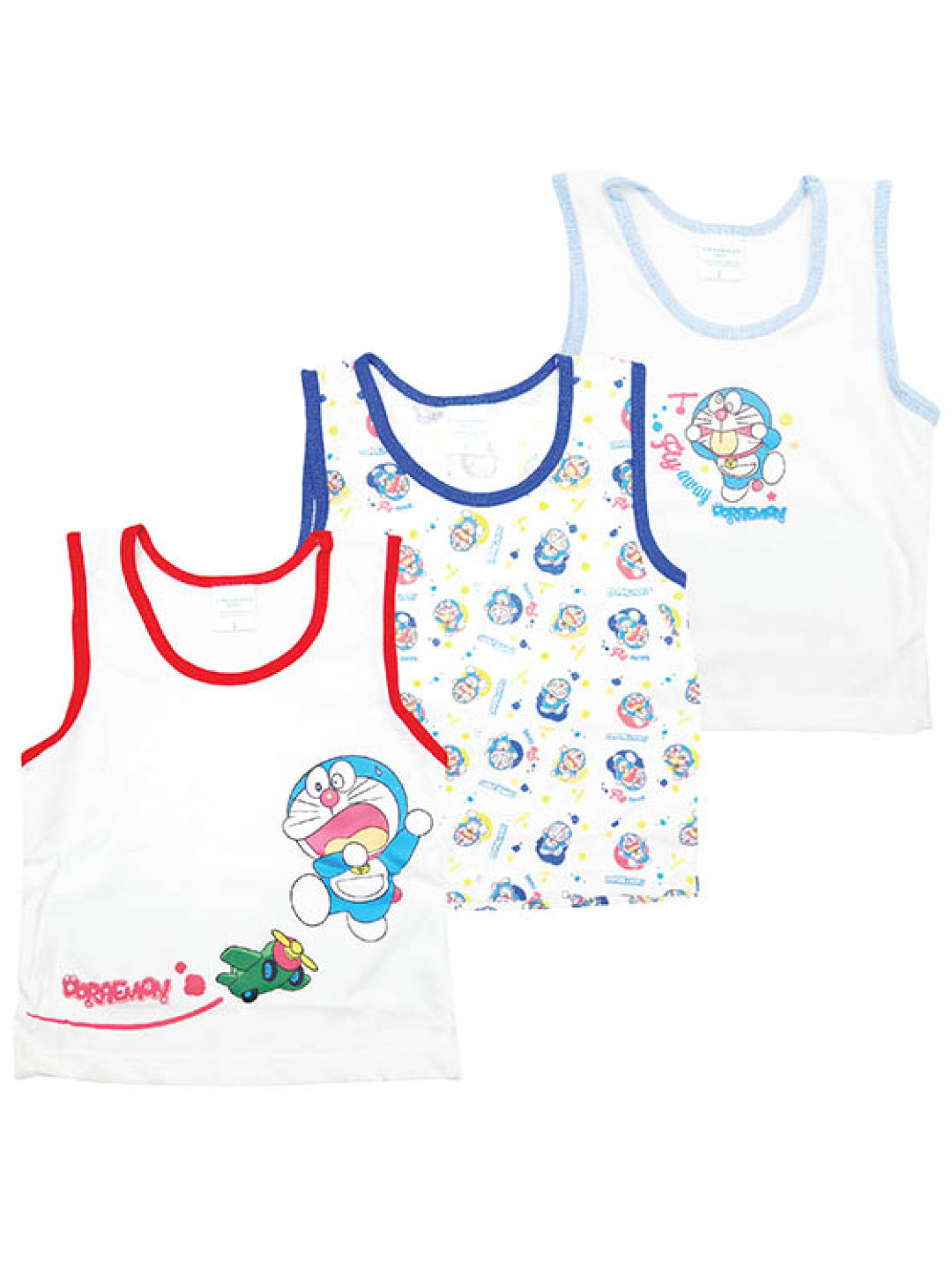 Doraemon Baby Fly Away Collection Sando 3pcs (Boy)