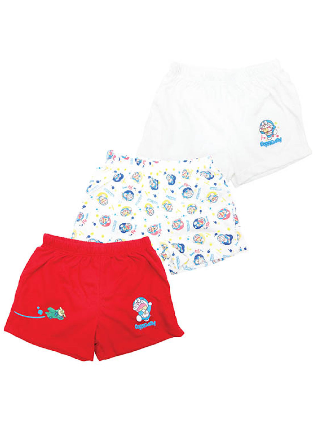 Doraemon Baby Fly Away Collection Shorts 3pcs (Boy) (No Color- Image 1)