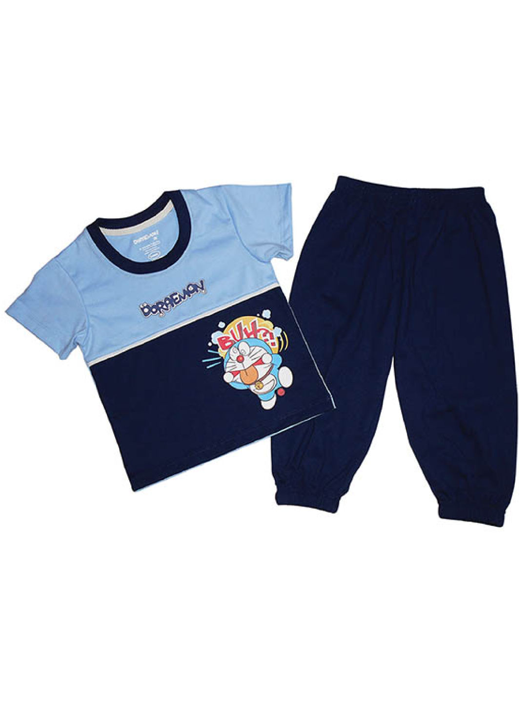 Doraemon Baby Juicy Collection T-Shirt and Pants Terno Set (Boy)