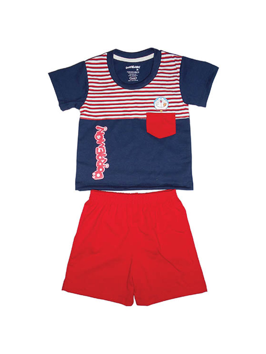 Doraemon Baby Juicy Collection T-Shirt and Shorts Terno Set (Boy)