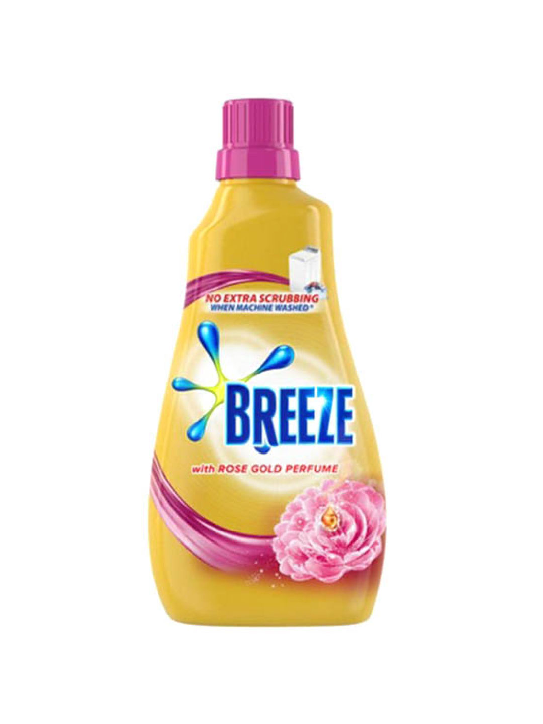 Breeze Liquid Detergent With Rose Gold Perfume (980ml)