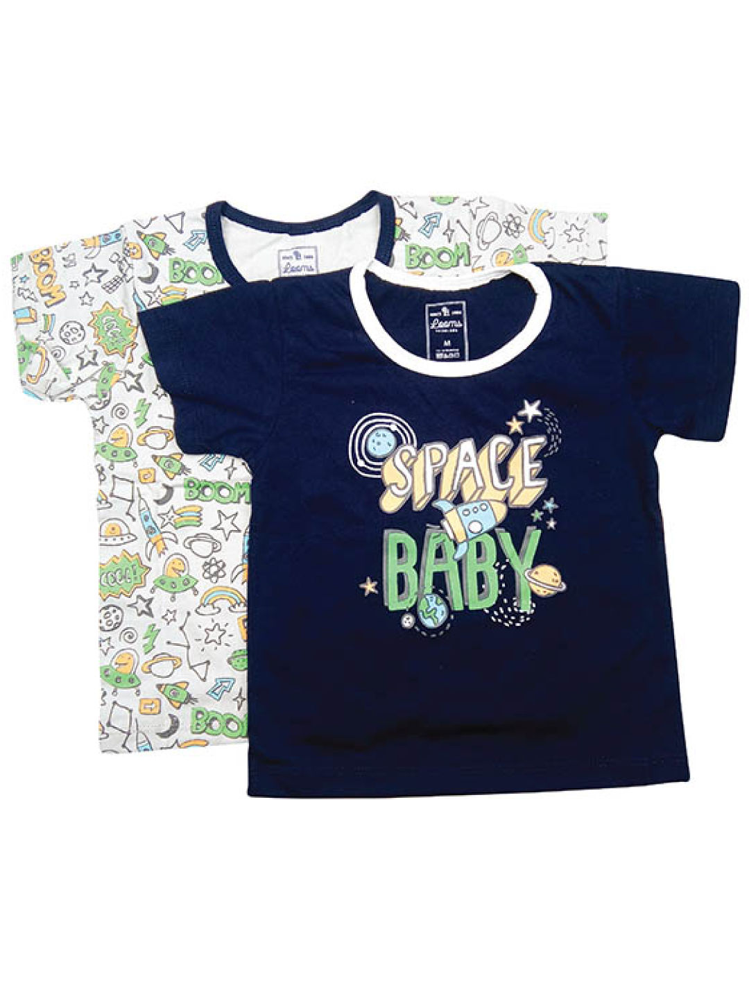 Looms Space Baby Collection T-Shirt 2 pcs (Boy)