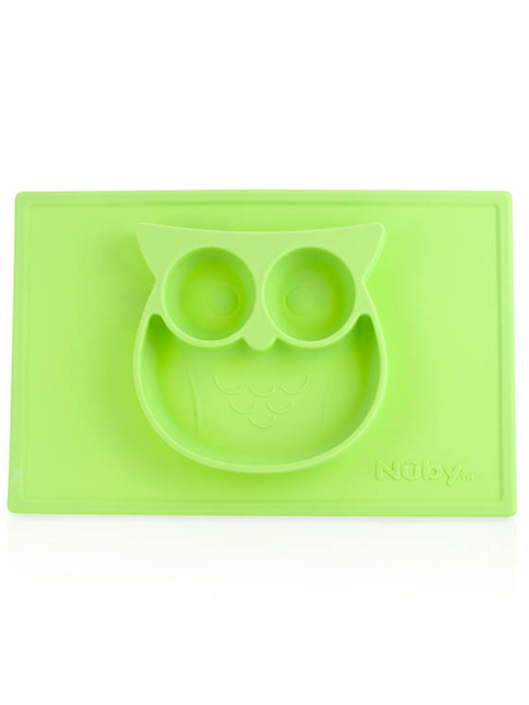 Nuby Sure Grip Silicone Suction Baby Feeding Plate Mat