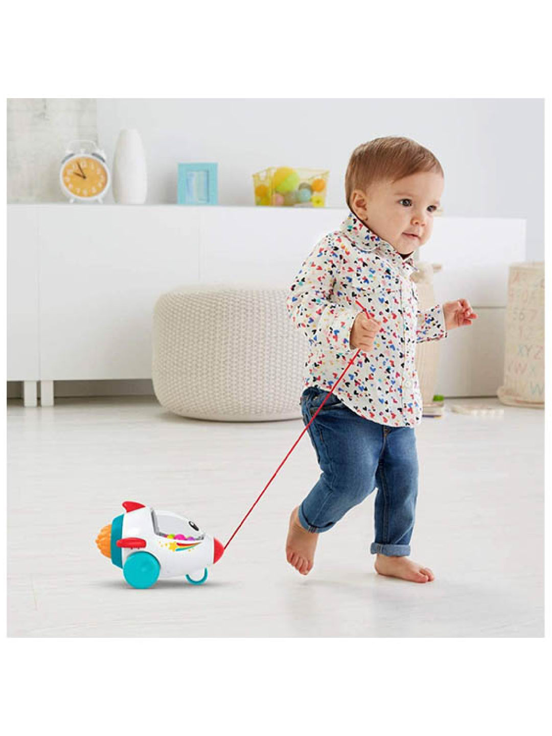 Fisher Price Dream Land Pull Rocket (No Color- Image 3)