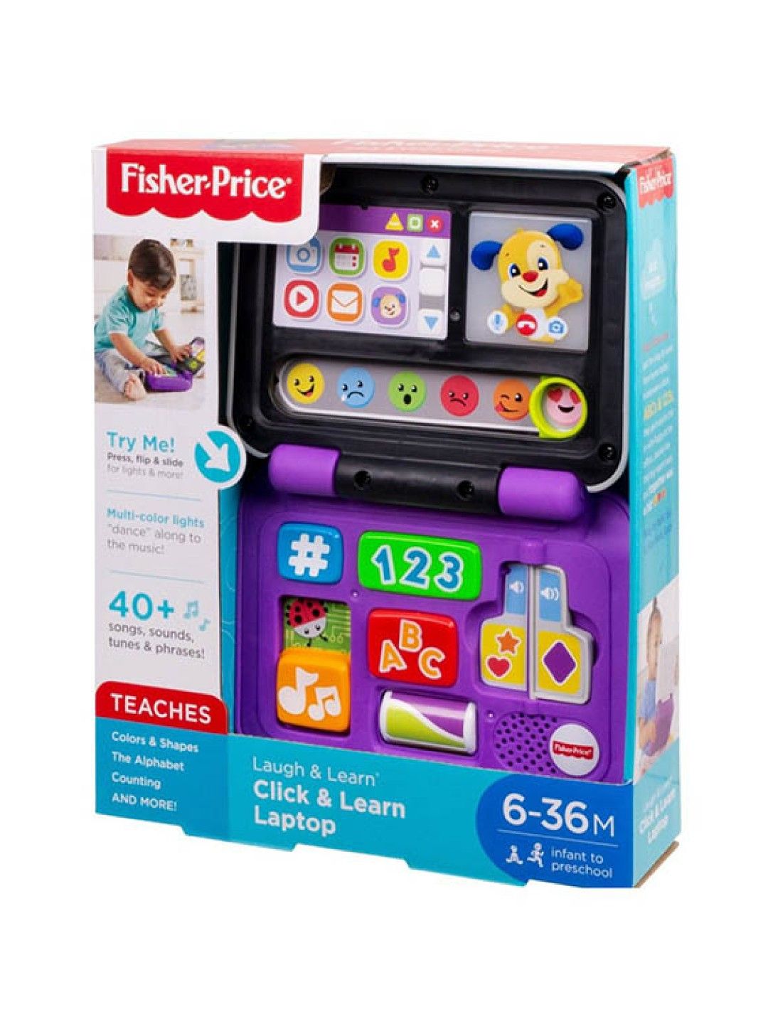 Fisher Price Laugh And Learn Laptop (No Color- Image 4)