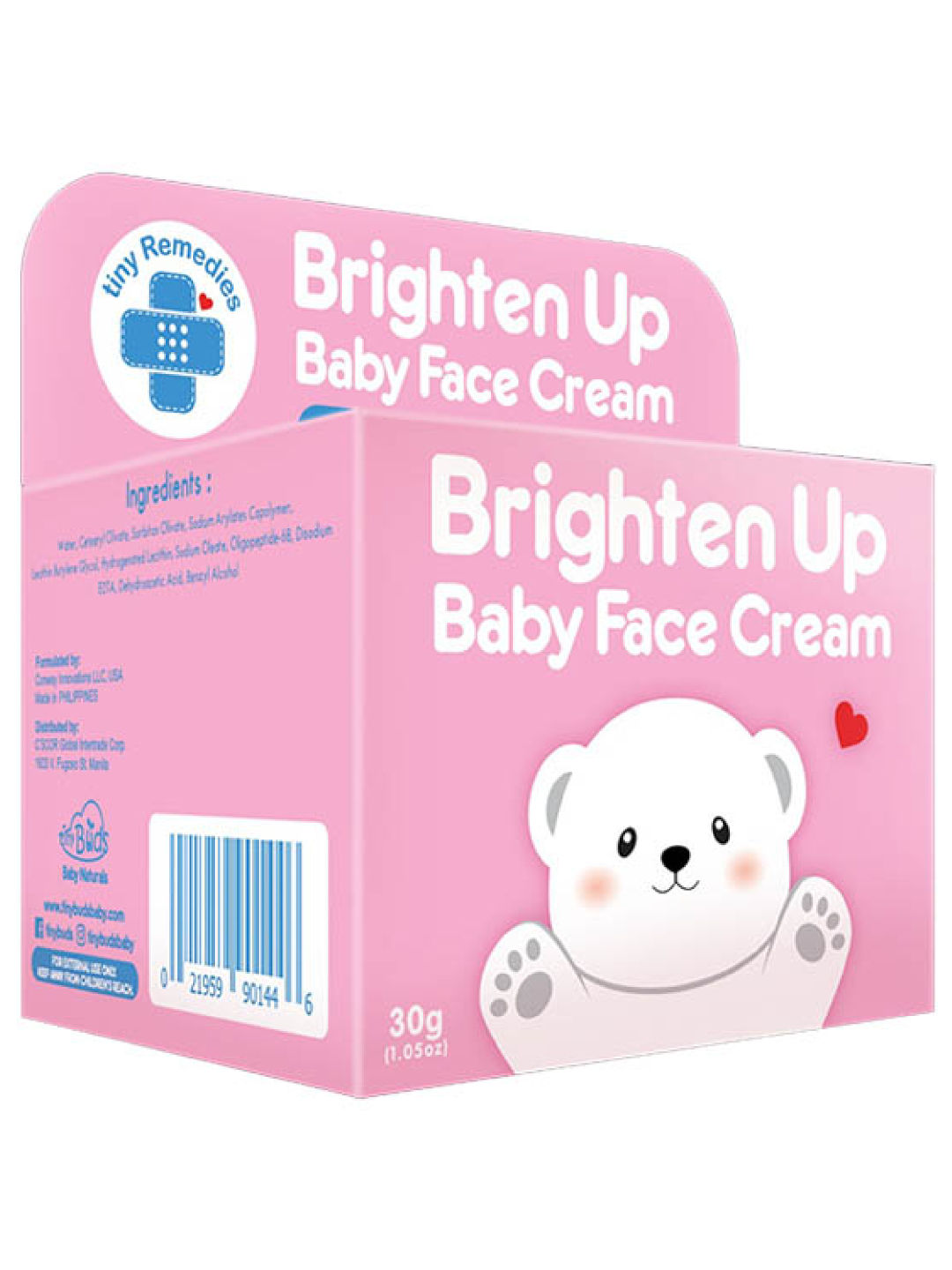 Tiny Buds Brighten Up Baby Face Cream (30g) (No Color- Image 2)