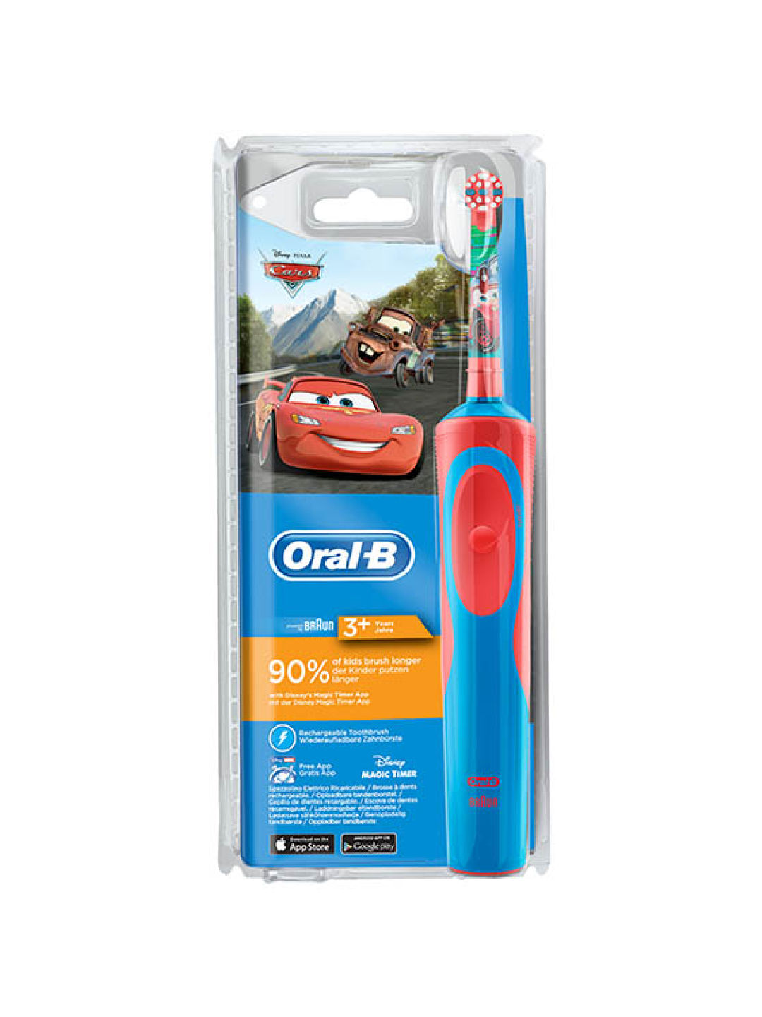 Oral-B Cars Vitality Electric Toothbrush Handle