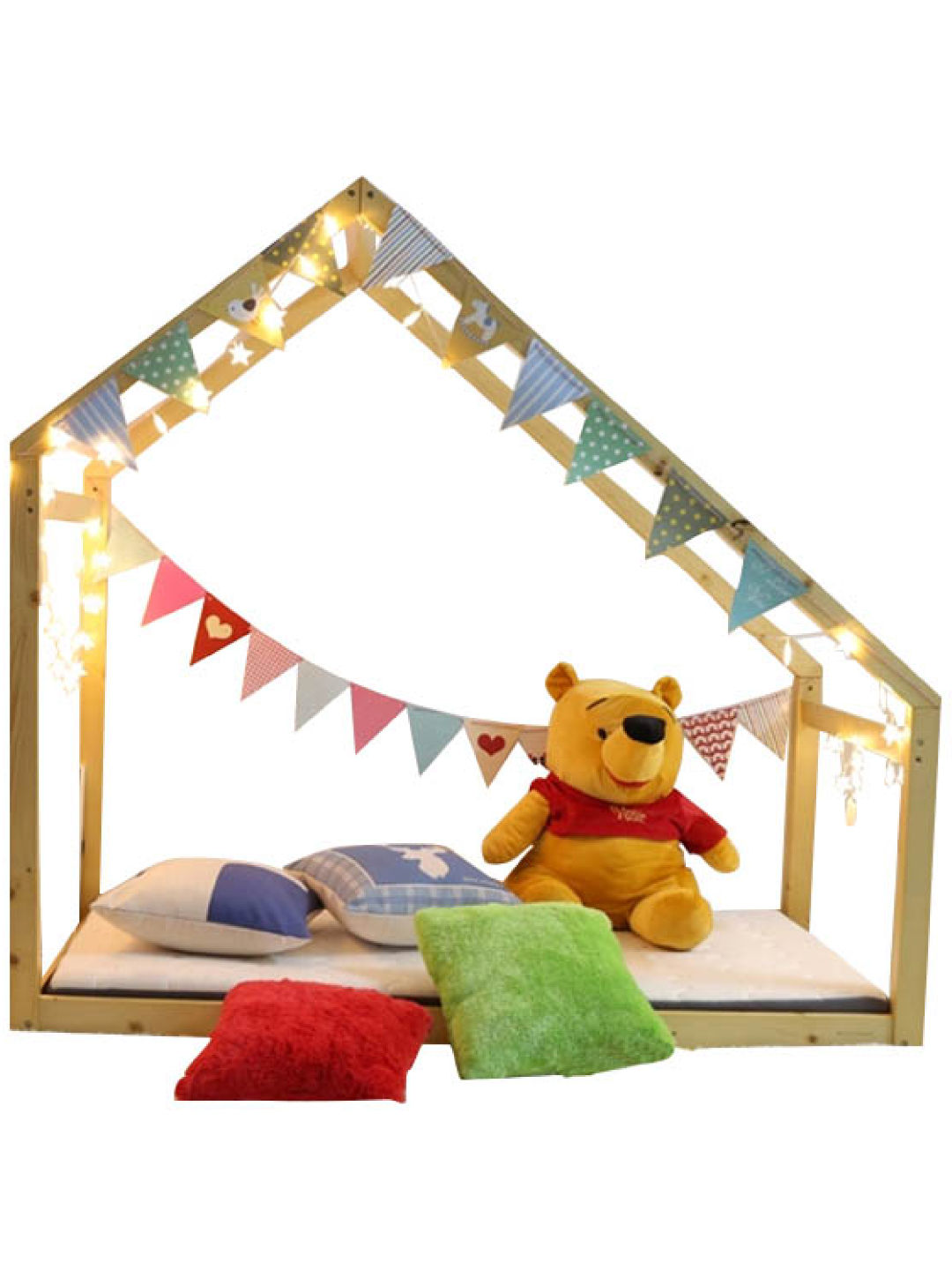Hamlet Kids Room Lukka Kids House Bed Frame (No Color- Image 1)