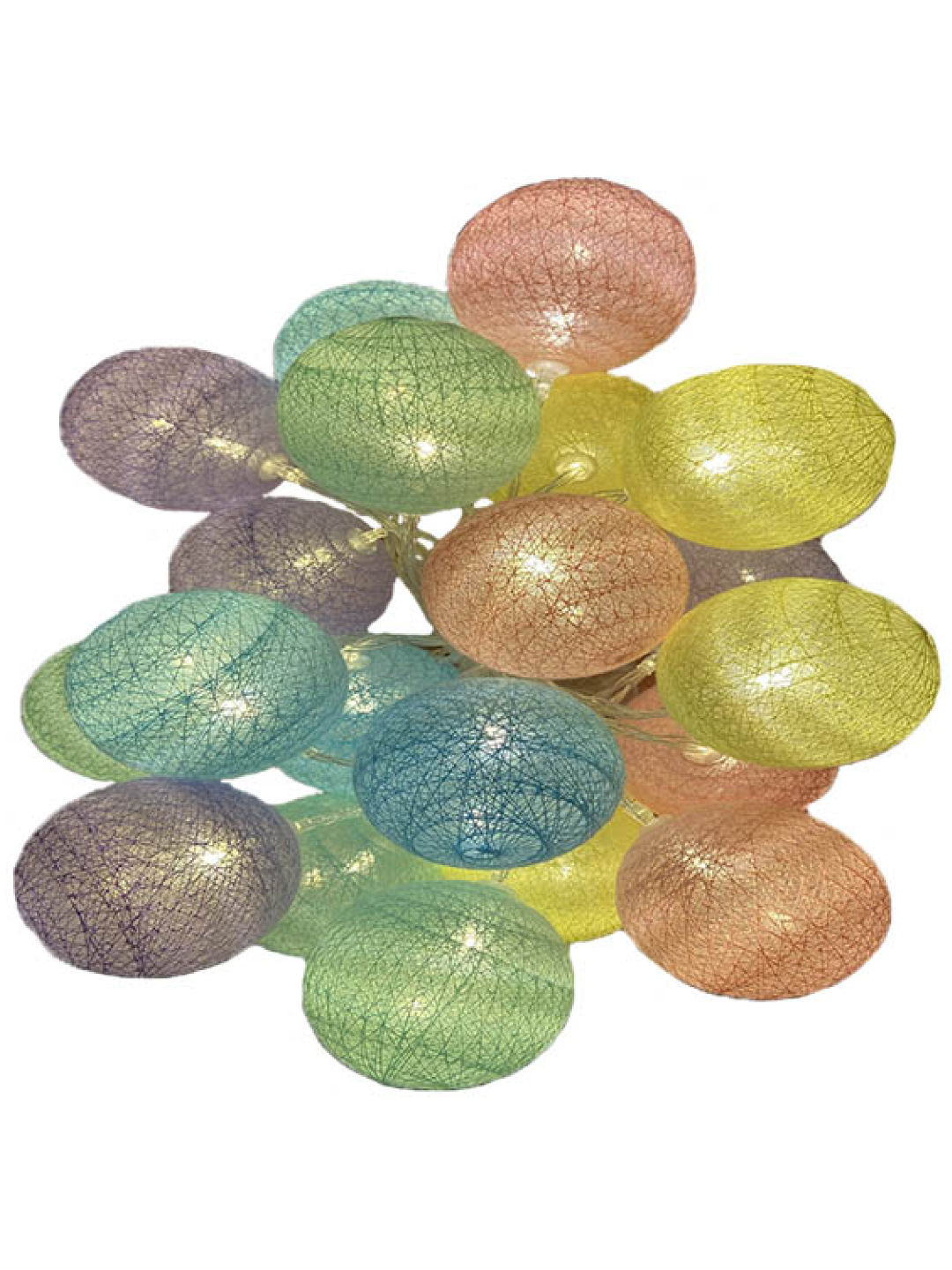 Hamlet Kids Room Lyra Yarn String Lights (No Color- Image 1)