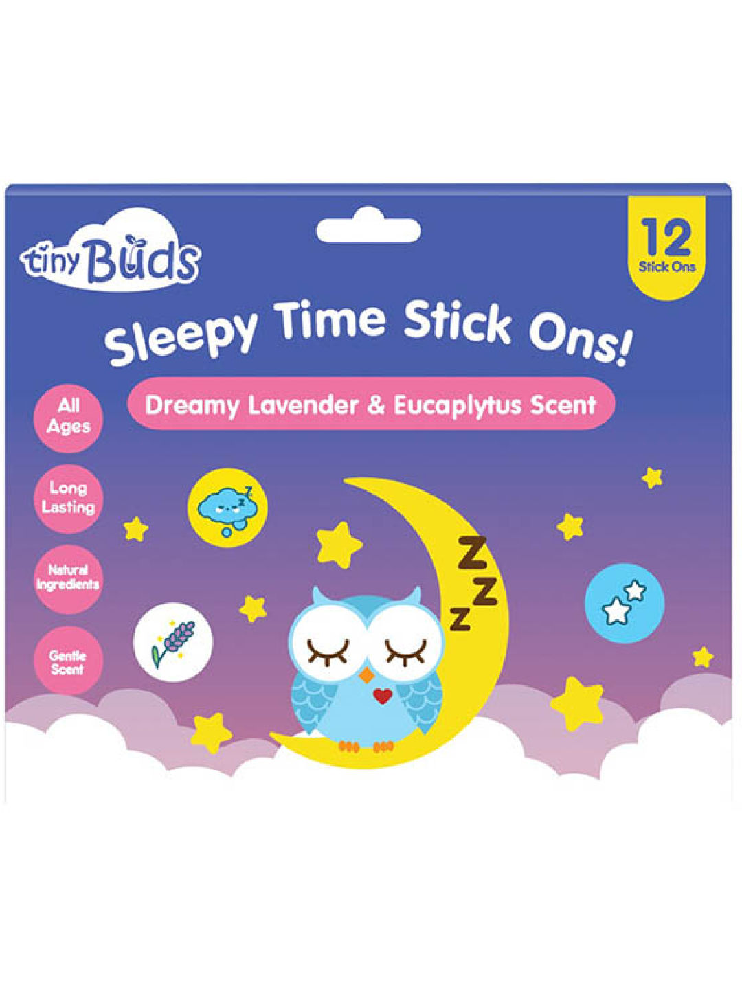 Tiny Buds Sleepy Time Stick Ons (No Color- Image 1)