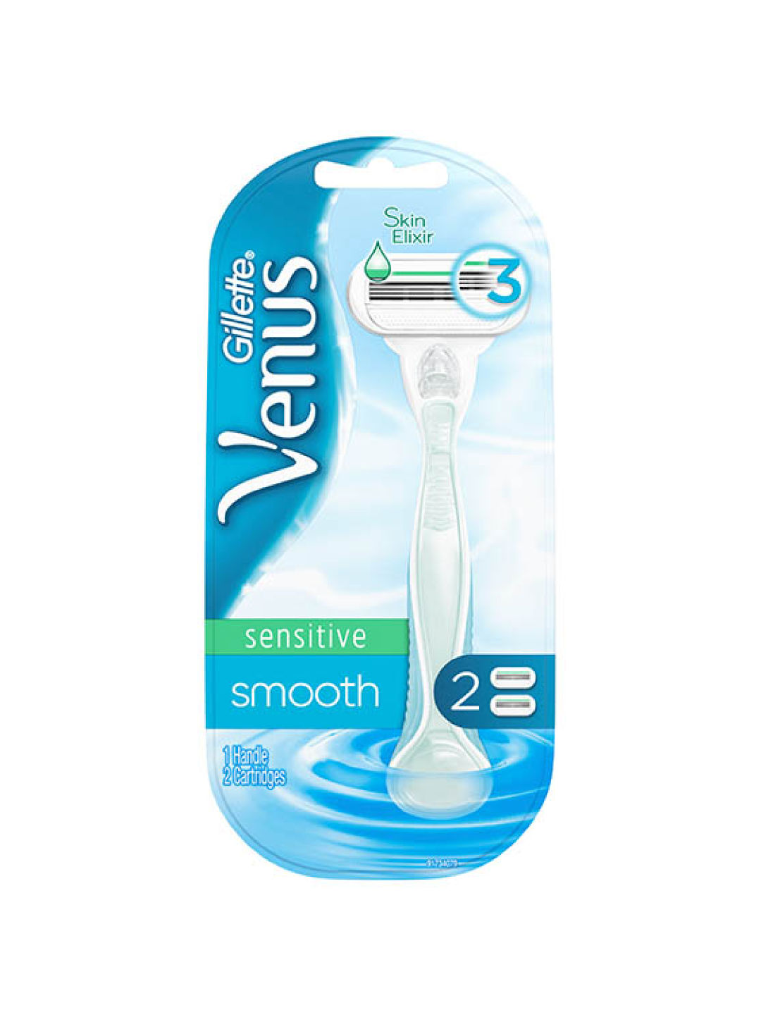 Gillette Venus Smooth Sensitive Women's Razor (2pcs) (No Color- Image 1)