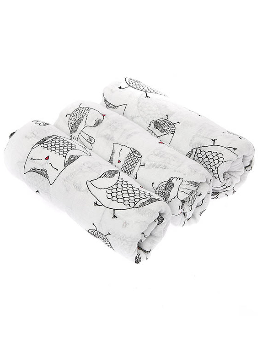 BabyStudioPH Owl 100% Cotton Swaddle