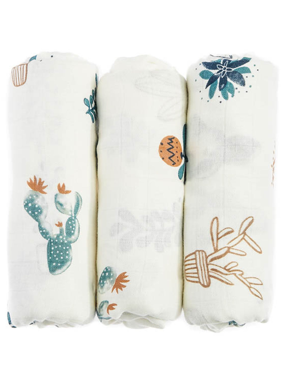 BabyStudioPH Succulents 100% Bamboo Swaddle