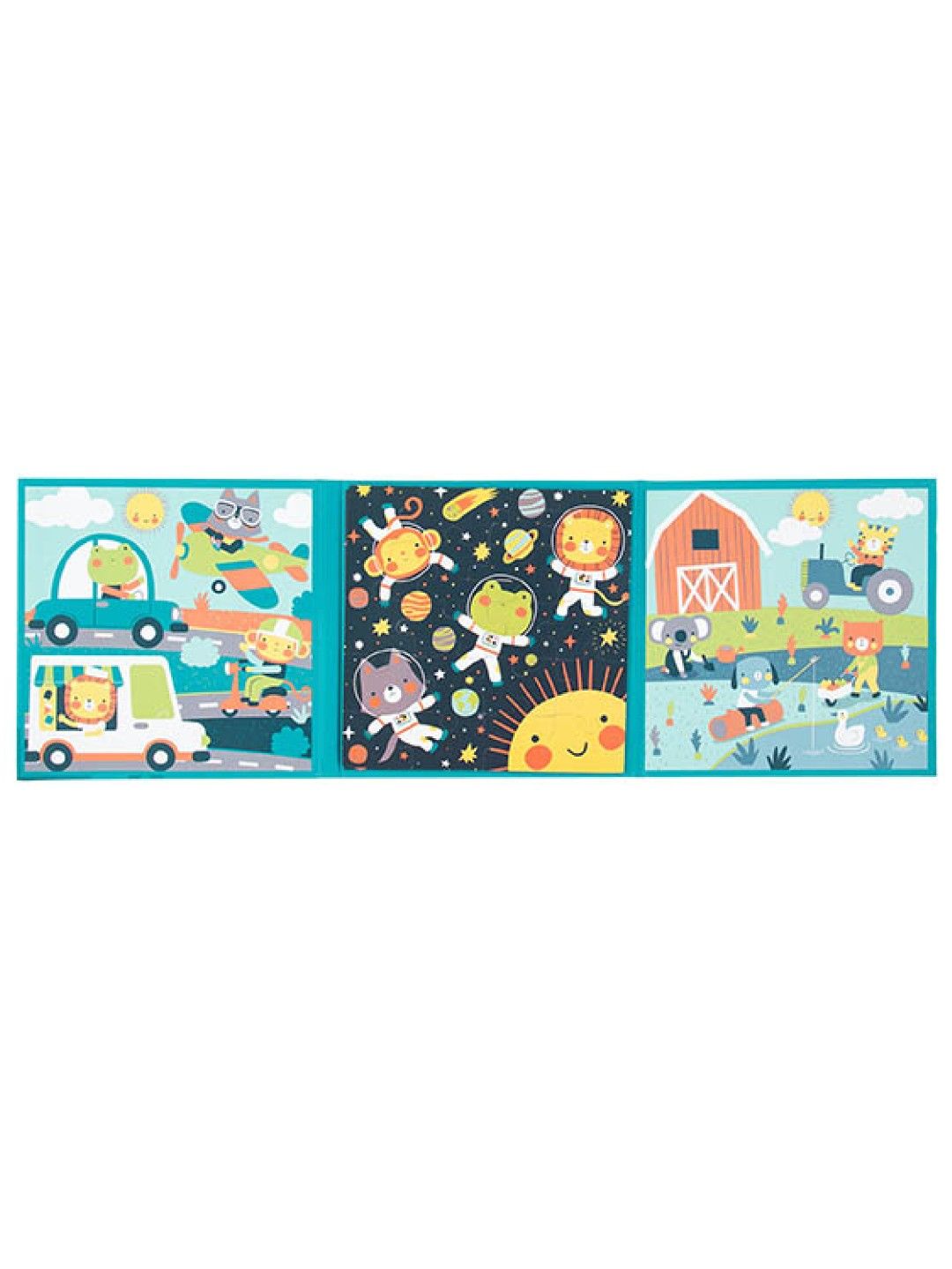 Stephen Joseph 4 in 1 Magnetic Puzzle (Teal Blue- Image 3)