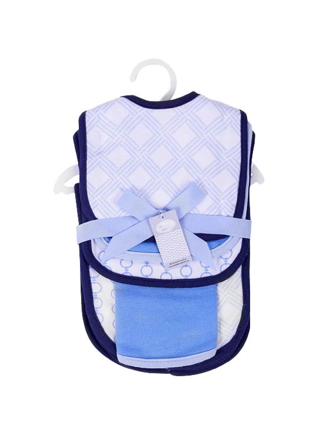 Mother's Choice Bibs with Burp Cloth 3-Pack