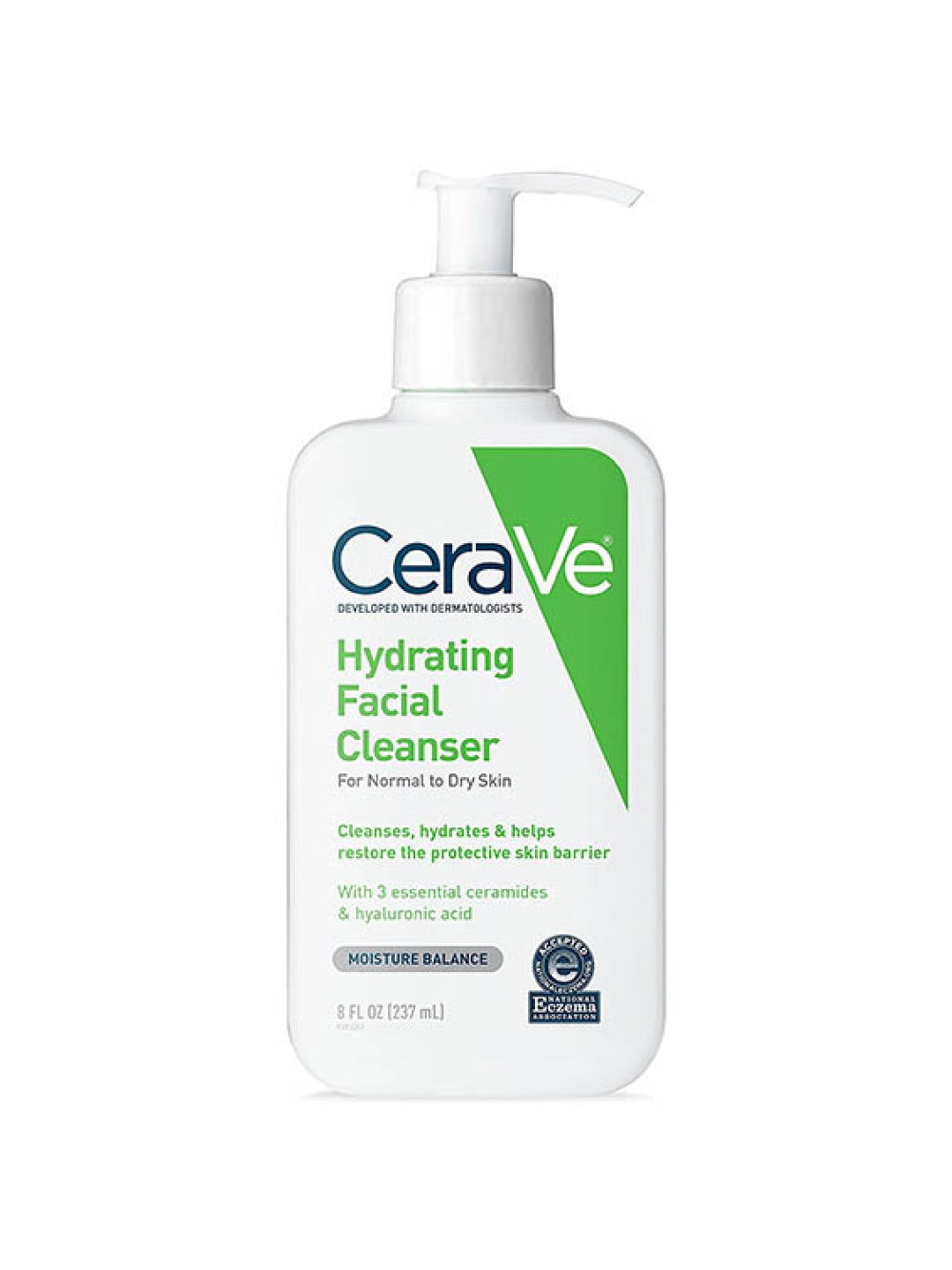 CeraVe Hydrating Facial Cleanser (237mL) (No Color- Image 2)