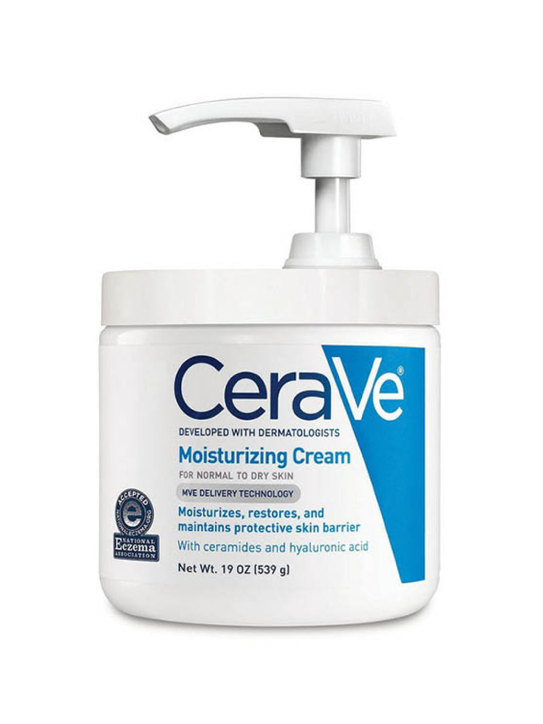 CeraVe Moisturizing Cream with Pump (539g)