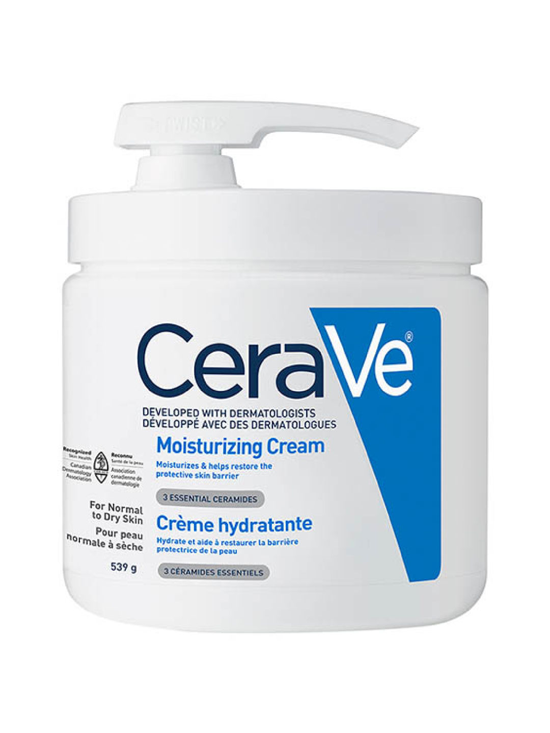 CeraVe Moisturizing Cream with Pump (539g) (No Color- Image 2)