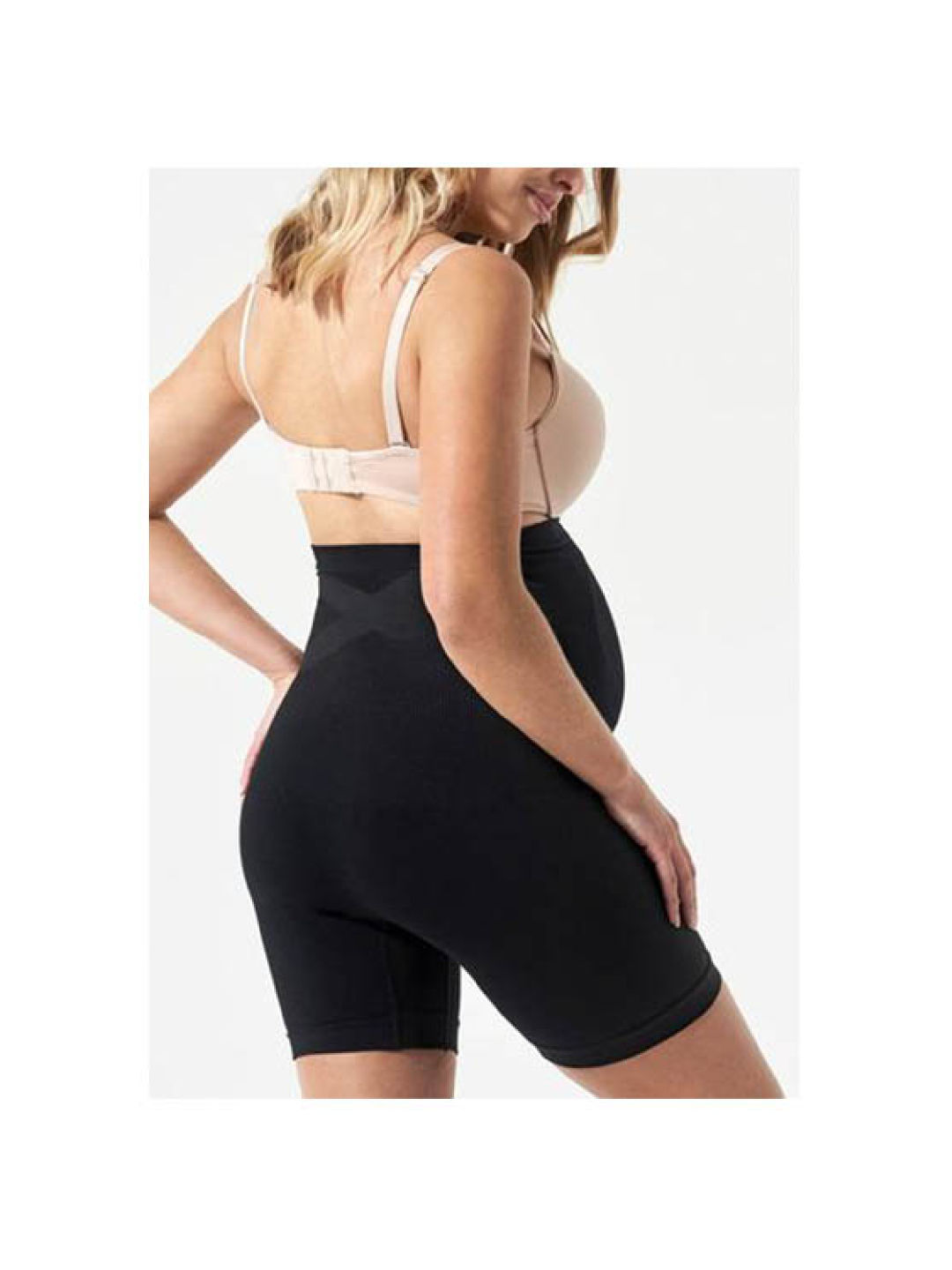 Blanqi Everyday Maternity Belly Support Girlshort (Black- Image 2)