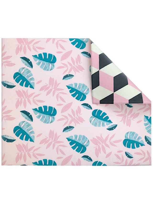 Play WIth Pieces Geo Leaf Reversible Playmat | edamama