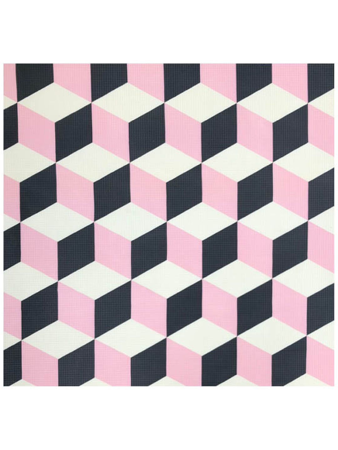 Play WIth Pieces Geo Leaf Reversible Playmat (Pink- Image 2)