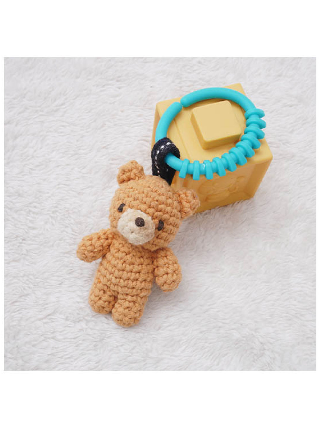 LittleDeity.PH THE HERD Bear Handmade Plushy & Bagtag (No Color- Image 3)