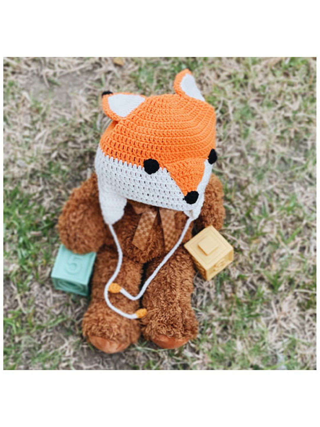 LittleDeity.PH THE HERD Fox Baby Beanie (No Color- Image 2)