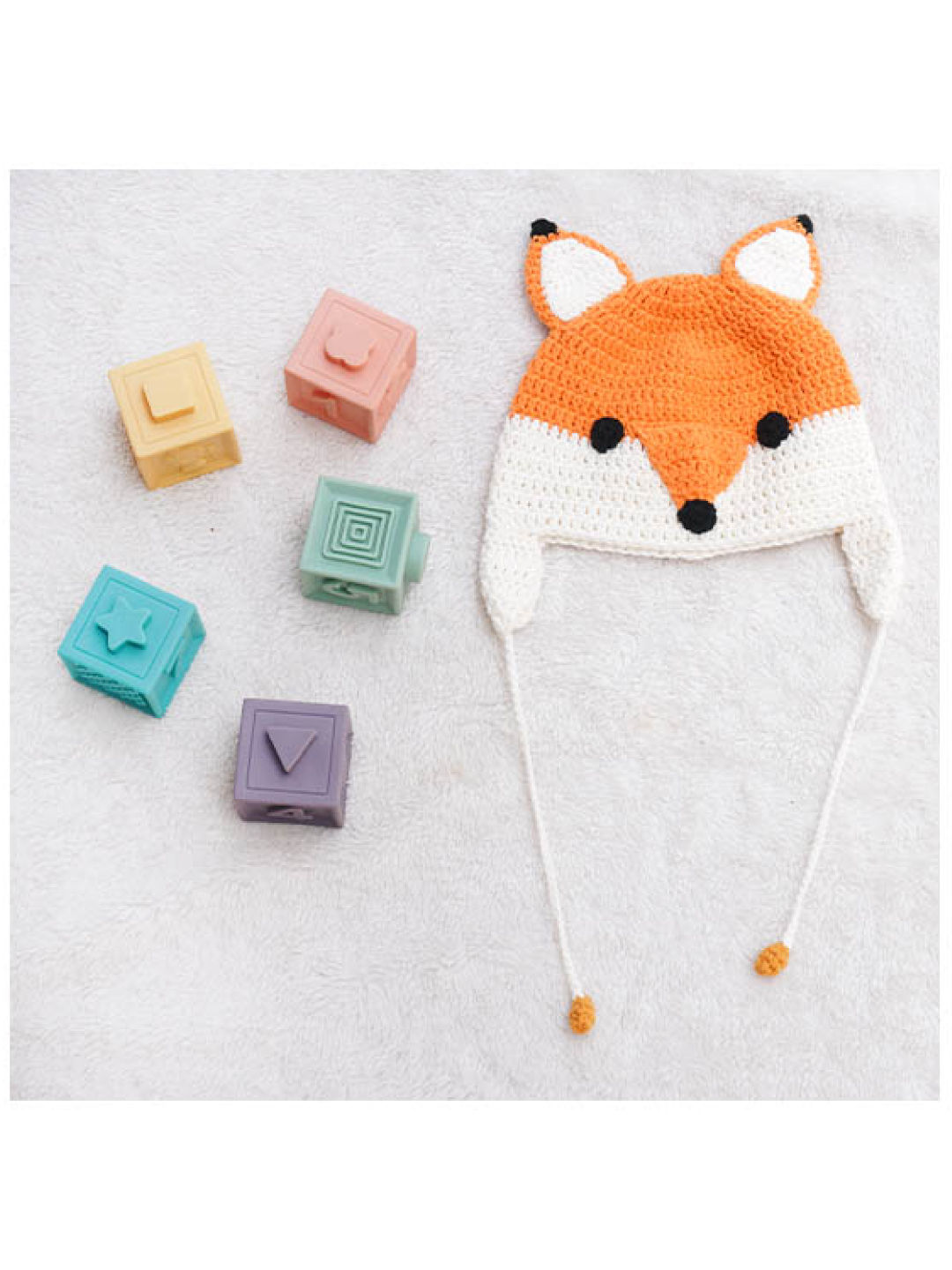 LittleDeity.PH THE HERD Fox Baby Beanie (No Color- Image 4)