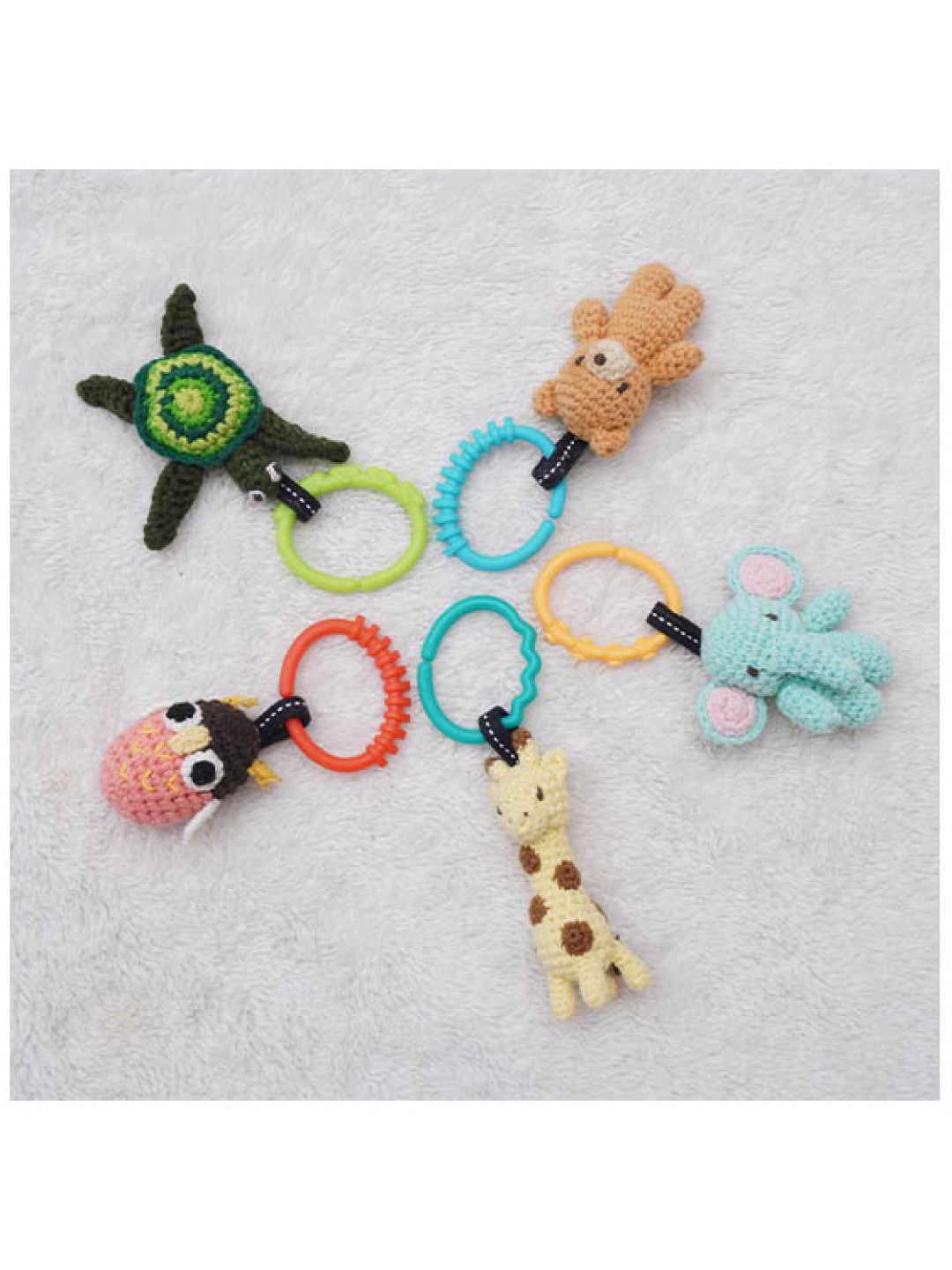LittleDeity.PH THE HERD Handmade Plushies & Bagtags (Set of 5) (No Color- Image 4)