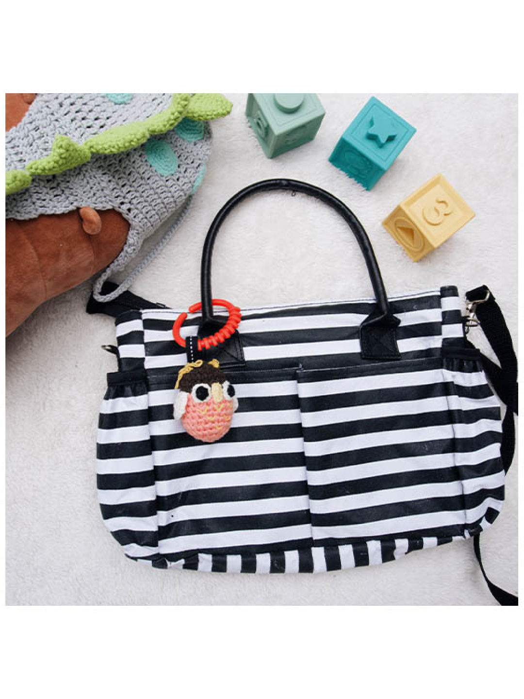 LittleDeity.PH THE HERD Owl Handmade Plushy & Bagtag (No Color- Image 4)