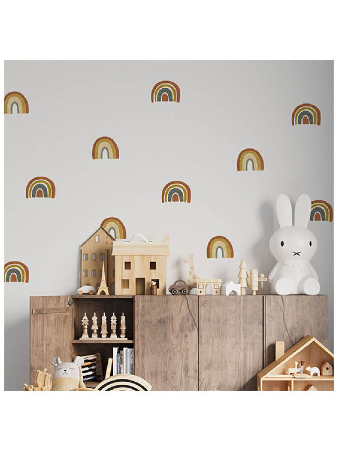 Room for Tots Bow-ho Chic Vinyl Wall Stickers (No Color- Image 3)