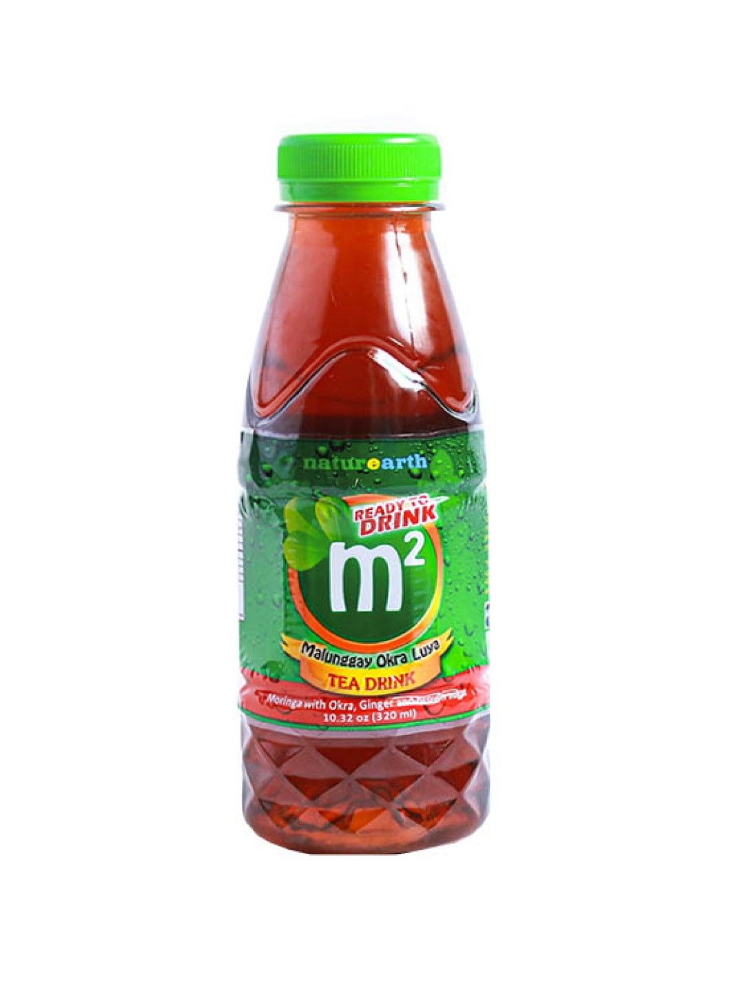 Naturearth M2 Tea Drink with Malunggay Okra and Luya READY TO DRINK ( 320ml)