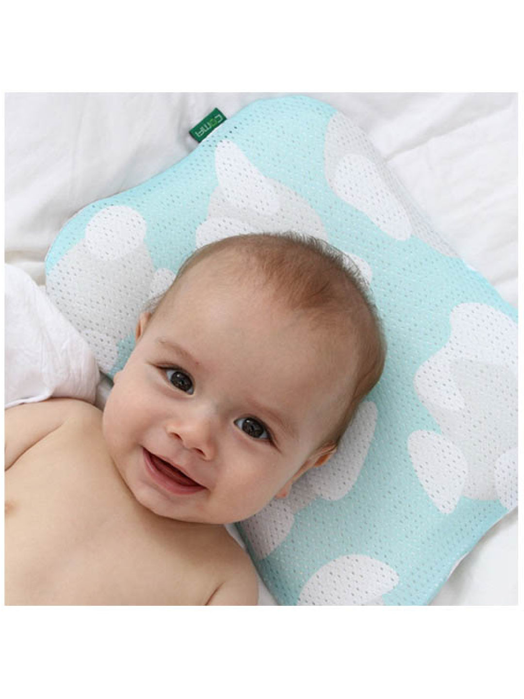 Comfi Baby Pillow (Leopard Green- Image 2)