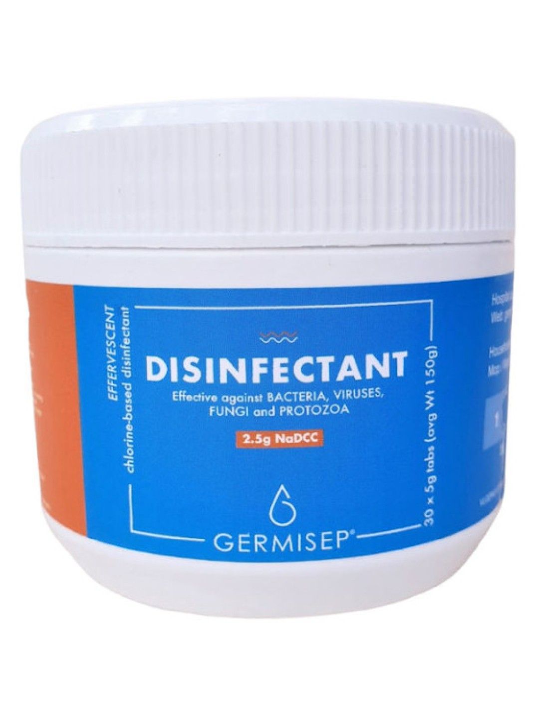 Germisep Disinfectant 2.5g (30 Tablets) (No Color- Image 1)