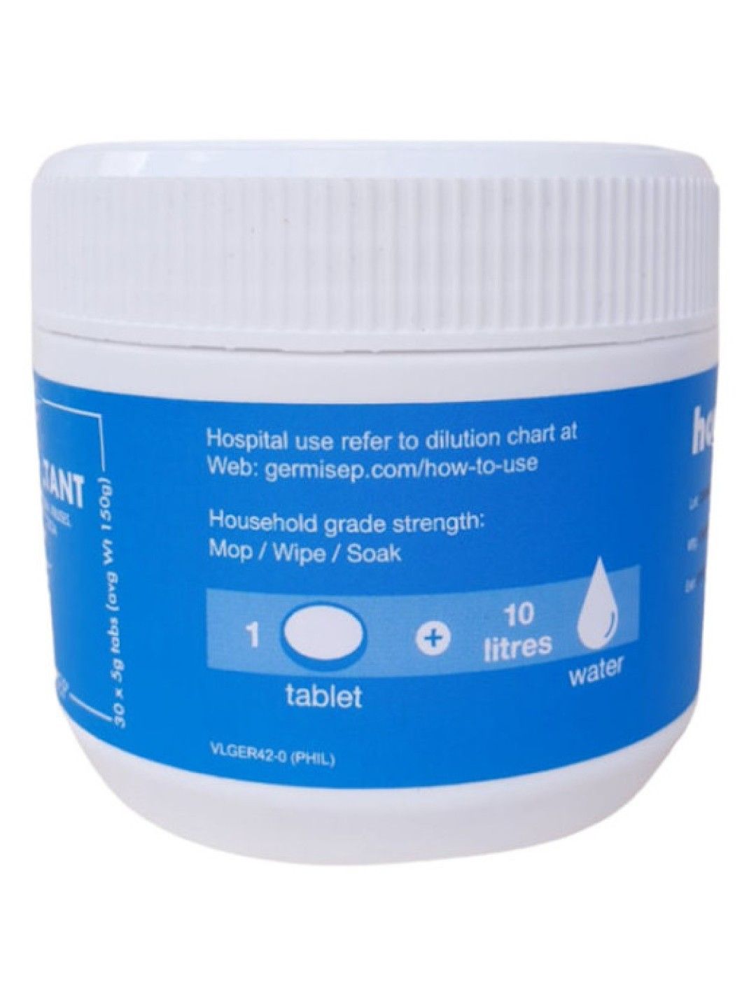 Germisep Disinfectant 2.5g (30 Tablets) (No Color- Image 2)