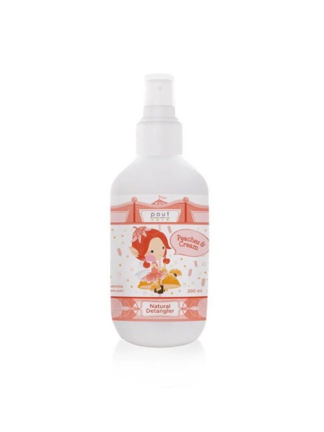 Pout Care Peaches and Cream Natural Detangler (250ml) (No Color- Image 1)