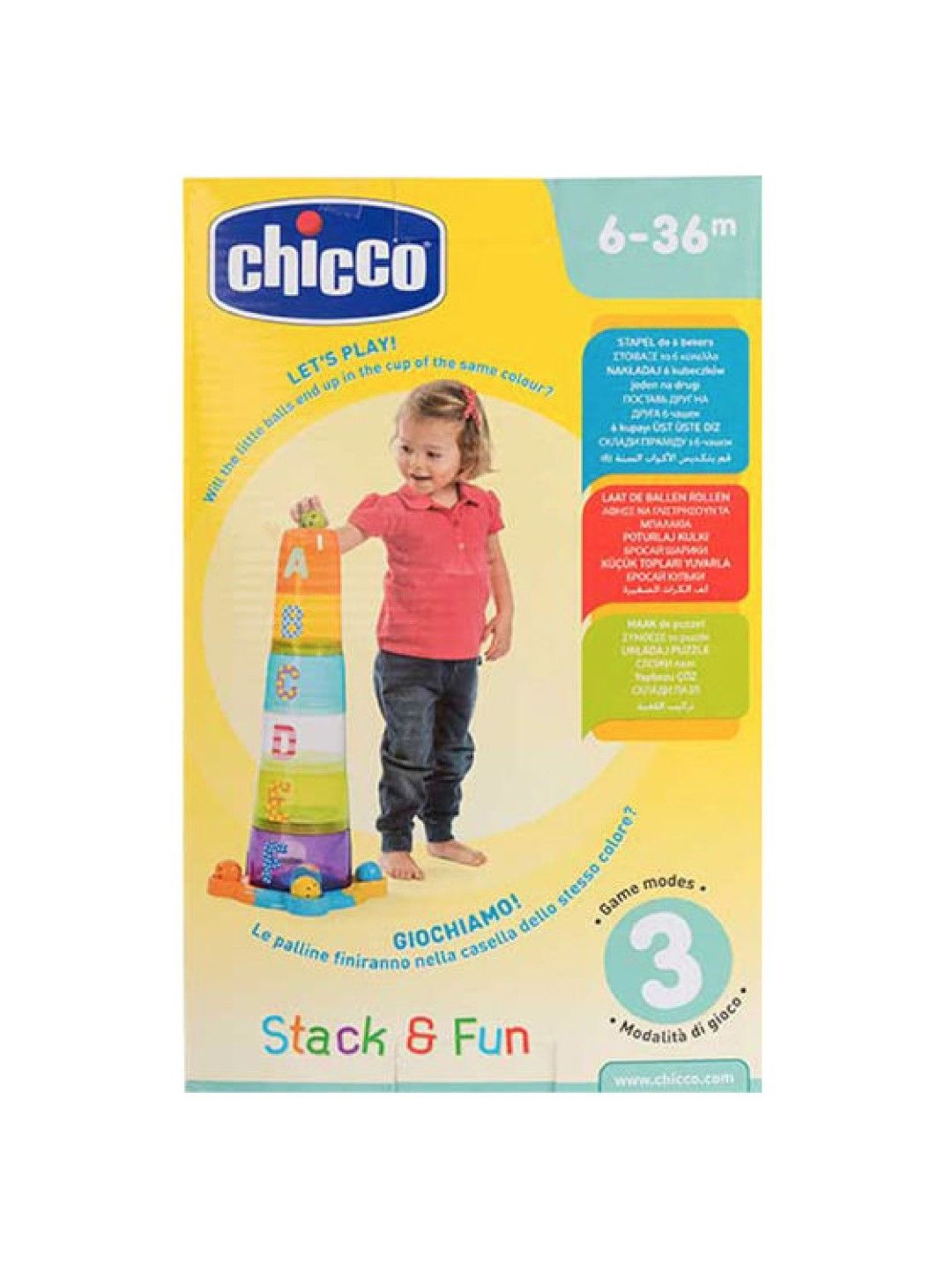 Chicco Stack and Fun Cups (No Color- Image 2)