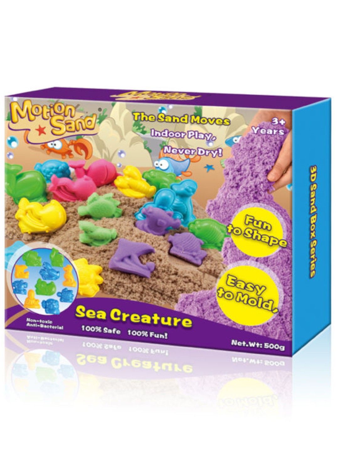 Motion Sand 3D Sand Box - Sea Creature (No Color- Image 1)
